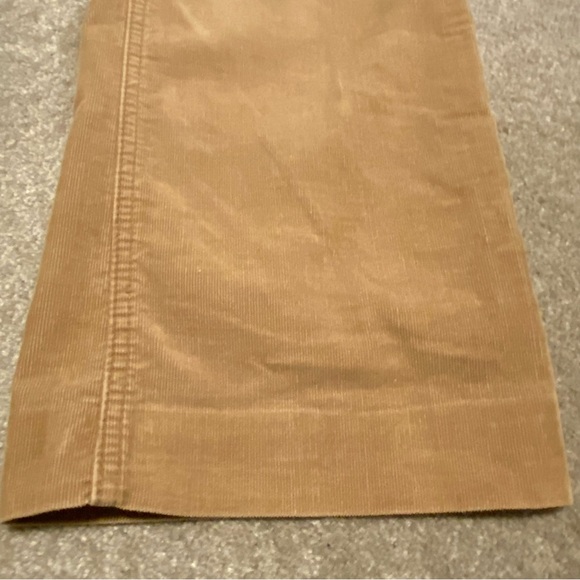 Women's Calvin Klein Tan Corduroy Pants Y2K Low Rise Pants Grunge Size 8 Jeans - Picture 8 of 8